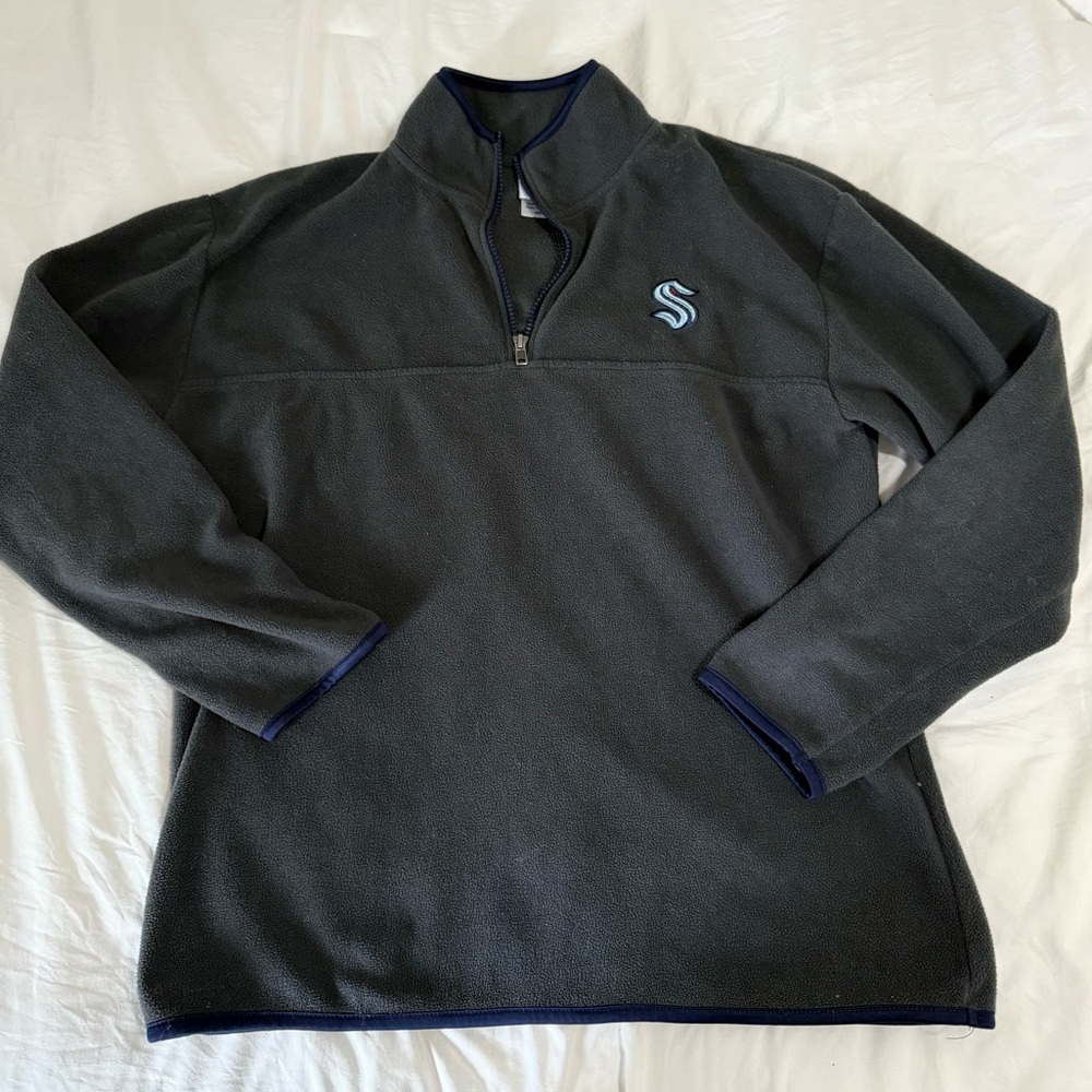 NHL Seattle Kraken quarter zip fleece